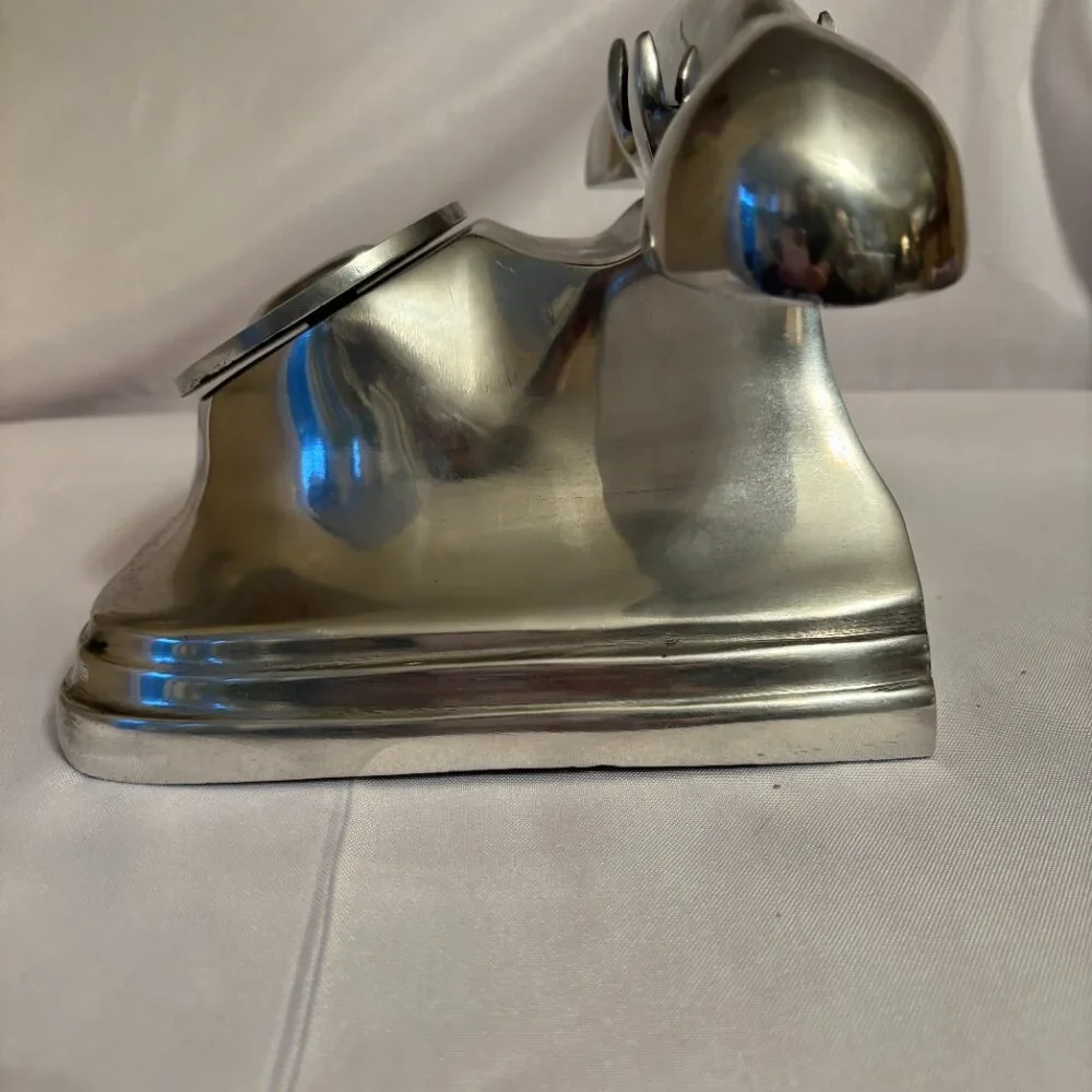 Z Gallerie Vintage Look Aluminum Telephone